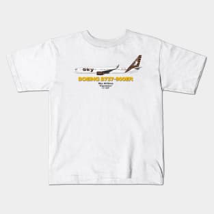 Boeing B737-900ER - Sky Airlines "Kapadokya" Kids T-Shirt